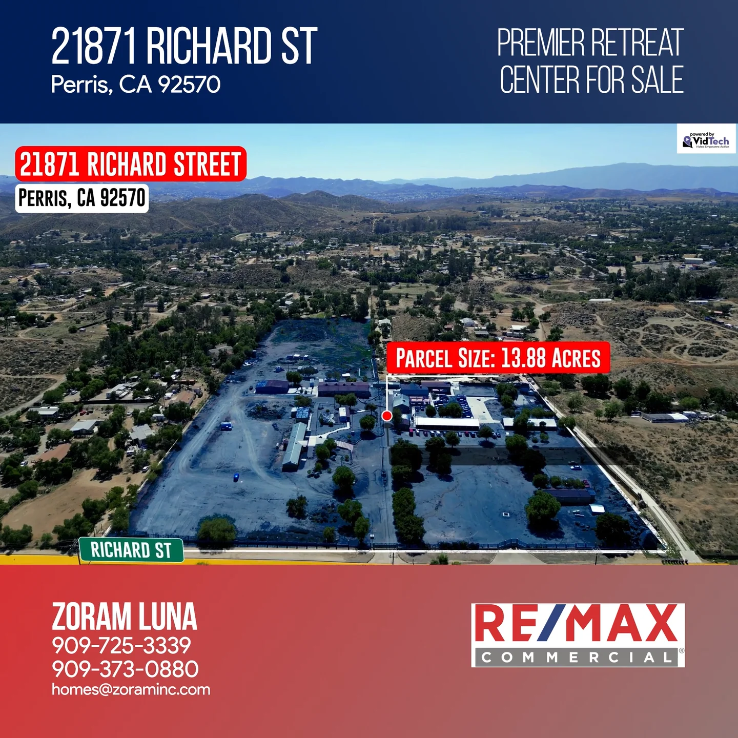 For Sale 21871 Richard St., Perris, CA 92570 REMAX commercial SMT
