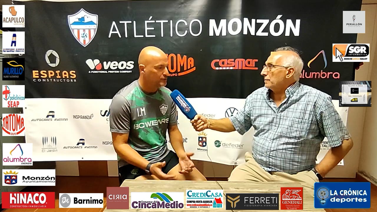 LA PREVIA / Monzón - Utrillas / J 5 / Ismael  Mariani (Entrenador At Monzón Alumbra) 3ª División