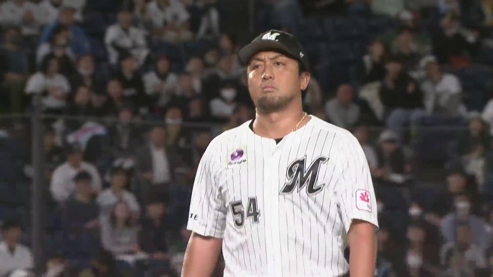 【1回表】3年ぶりの先発登板!! マリーンズ・澤村拓一 1イニングを無失点に抑える!!  2023年10月6日 千葉ロッテマリーンズ 対 オリックス・バファローズ