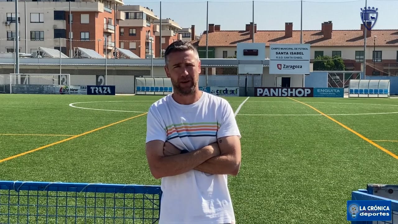 LA PREVIA / CD Teruel - Arenteiro / VÍCTOR BRAVO (Entrenador Teruel) J7 - 1ª RFEF / Fuente: CD Teruel