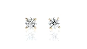 25 ct. t.w. Lab-Grown Diamond Stud Earrings in 14kt Yellow Gold