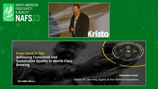 From Seed to Sip: Achieving Consistent and Sustainable Quality in World-Class Brewing