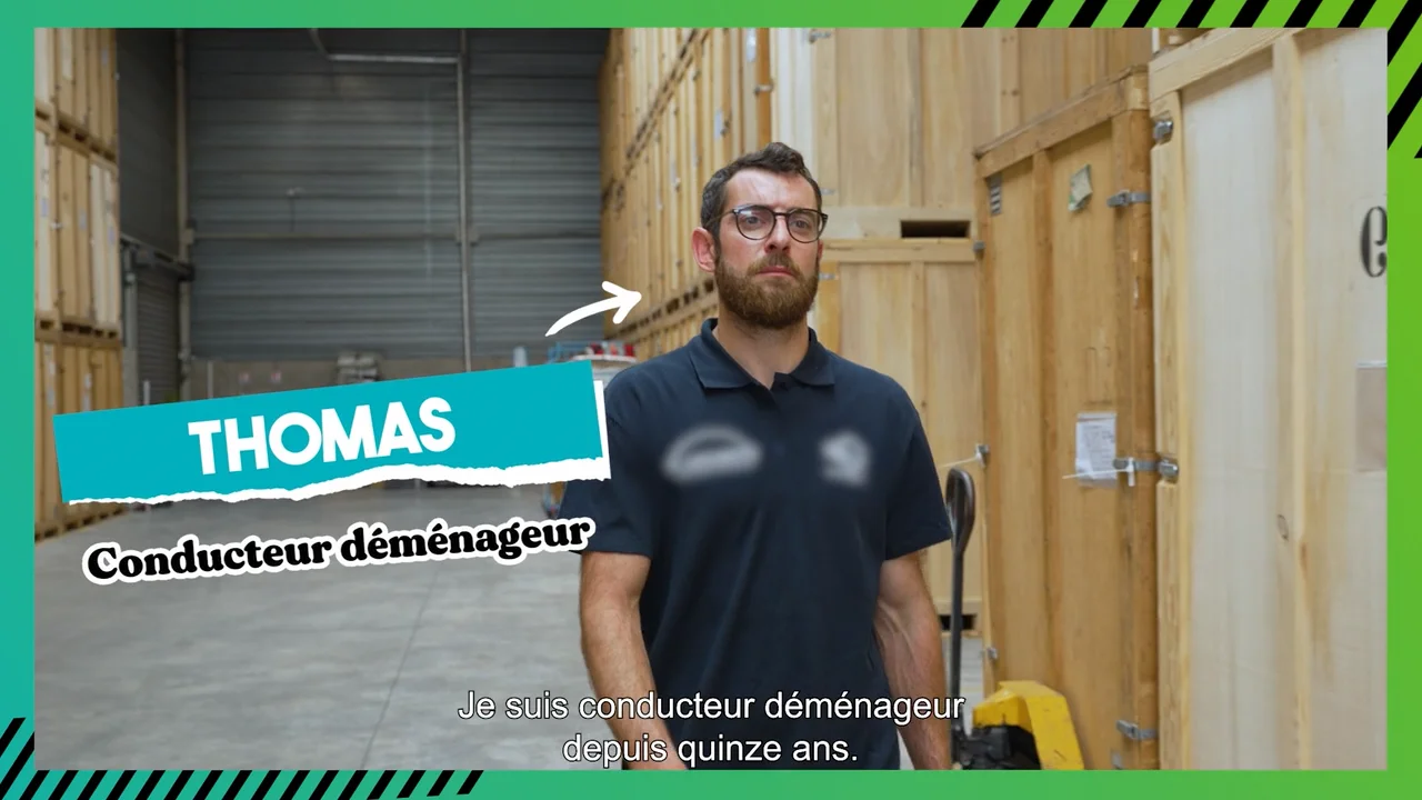 Conducteur Déménageur Transports routiers de marchandises et