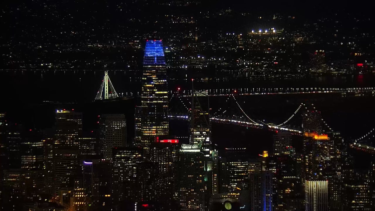 KTVU-san fran view cam-night shot