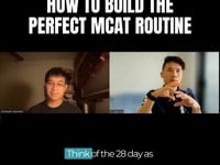 How to Build the Perfect MCAT Routine