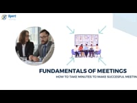 Fundamentals of Meetings