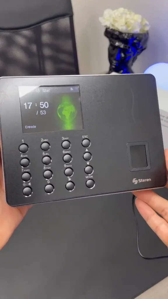 Reloj Biometrico Checador De Huella Steren Checador Biometrico