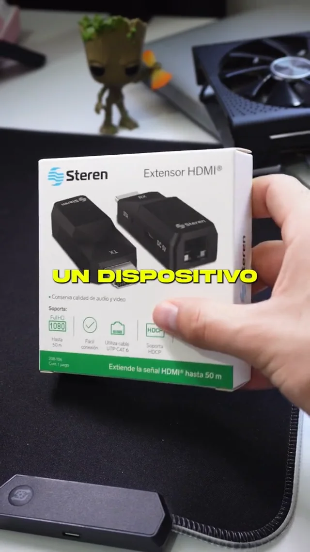 Extensor de HDMI Inalambrico 50 Metros Extensor HDMI wireless FULL