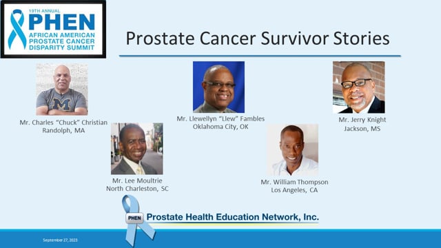 Prostate Cancer Survivor Stories