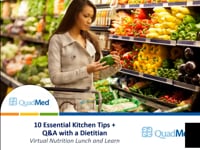 Eat, Drink, & BeWell Presents - 10 Essential Cooking Tips + Q&A with the RDN's