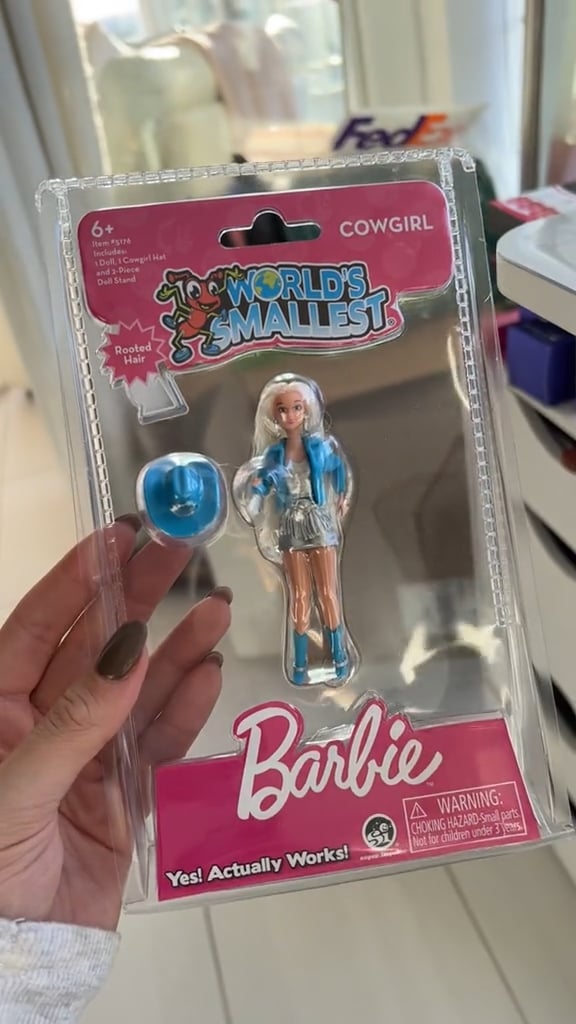 World's smallest toys barbie hot sale