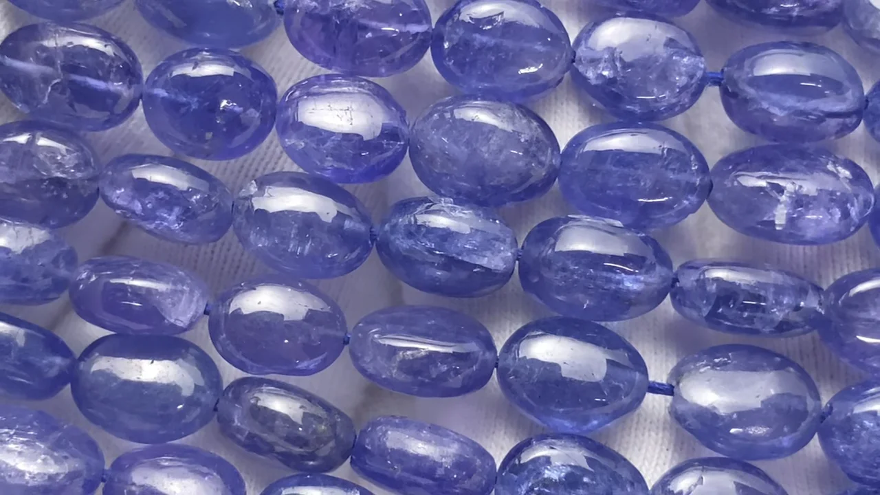 ☆大きめ天然タンザナイト☆17.8ct/18.1mm☆天然石黝簾石