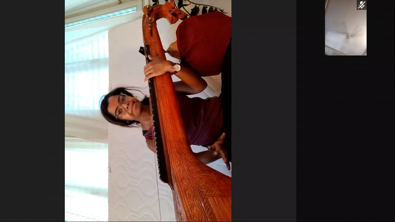 Beginner Carnatic Veena - Bmusician Classroom Recording #14135 ...