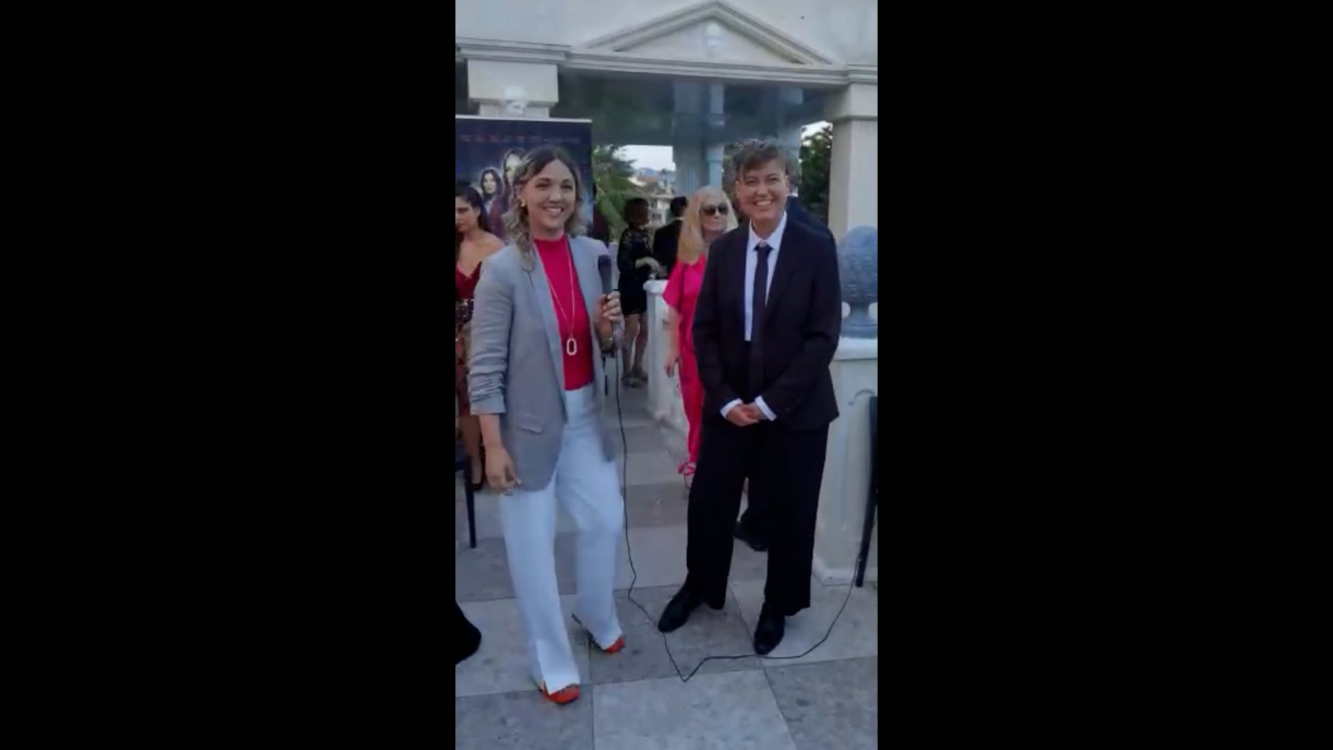Q&A at La Femme Independent Film Festival in Cannes