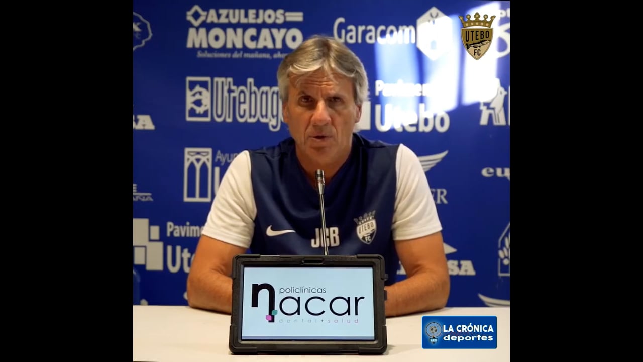 LA PREVIA / CD Izarra - CF Utebo / JUAN CARLOS BELTRÁN (Entrenador Utebo) Jor. 6 - Segunda Rfef / Fuente: Utebo FC