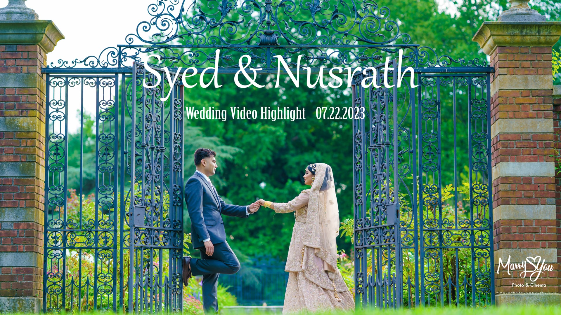 07.22.2023 Syed & Nusrath wedding highlight video