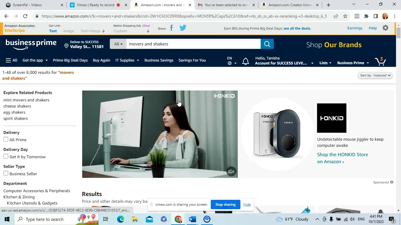 AMAZON MOVERS AND SHAKERS 9 on Vimeo