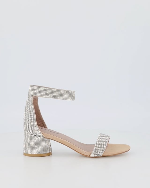 Jeffrey Campbell Issa  · Nude Silver Nude Silver