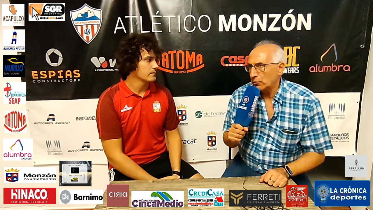 VICTOR  FUERTES (2º Entrenador Utrillas) At Monzón Alumbra 0-0 Utrillas / J 5 / 3ª División