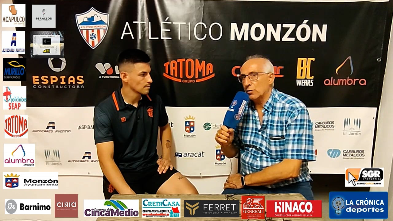 LEO  MARQUEZ (Jugador Monzón) At Monzón Alumbra 0-0 Utrillas / J 5 / 3ª División