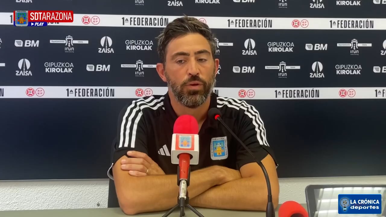 MOLO (Entrenador Tarazona) Real Unión 1-0 SD Tarazona / J7 - 1ª RFEF / Fuente: SD Tarazona