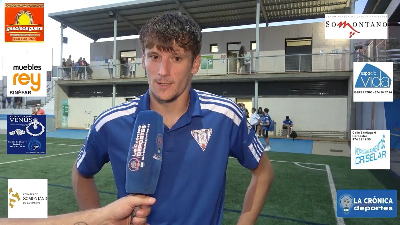 GINOVÉS (Jugador Ejea) CDJ Tamarite 1-1 SD Ejea / Jor. 5 - Tercera Rfef