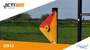 Exercise panel J5912® playgrounds acti’fun acti’ninja video