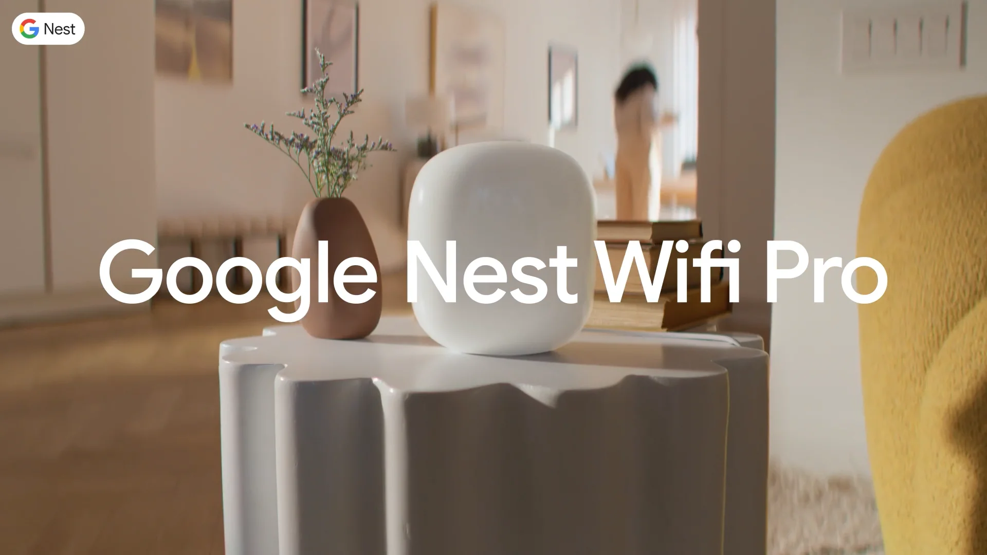 Google Nest Wifi Pro- Wifi6E-Mesh Wifi Router in sale Linen -OPEN BOX