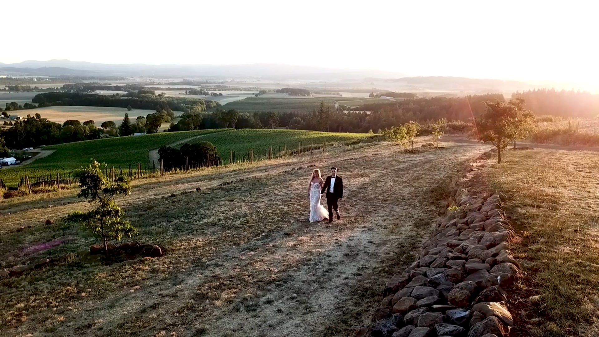 Eola Hills Legacy Estate Vineyard - Mariah + Brandon - Couples Film [7.1.23]