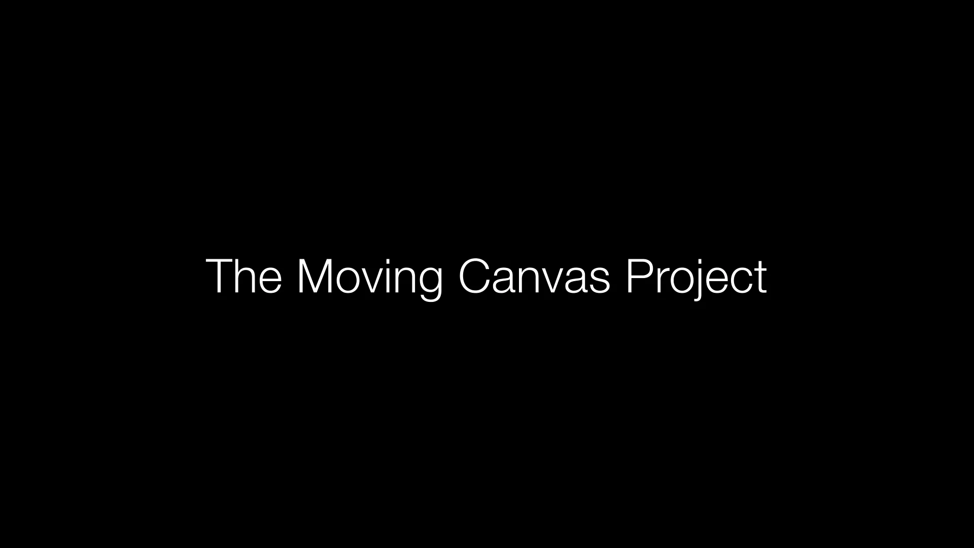 The Moving Canvas Project Performance on Vimeo