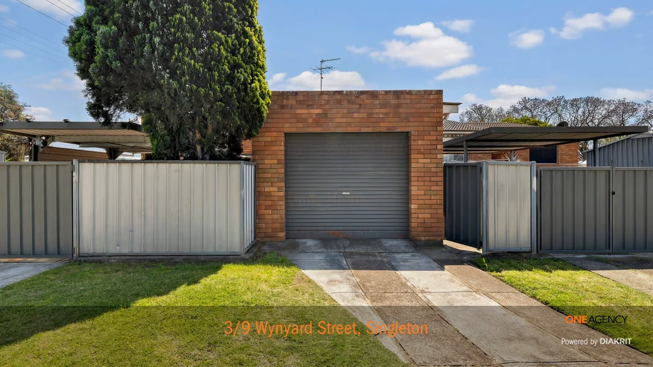 3/9 Wynyard Street, Singleton on Vimeo