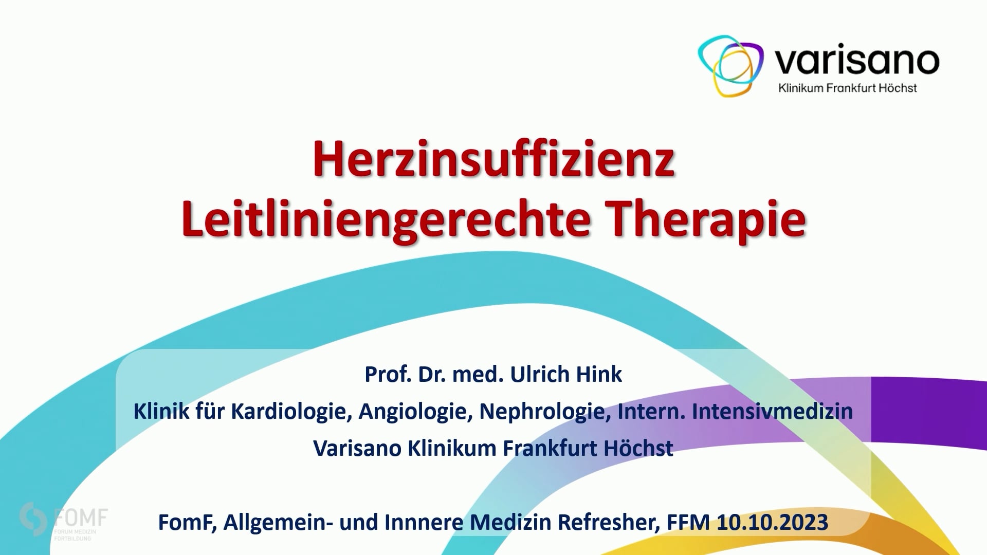 Herzinsuffizienz Leitliniengerechte Therapie CME Video Fortbildung