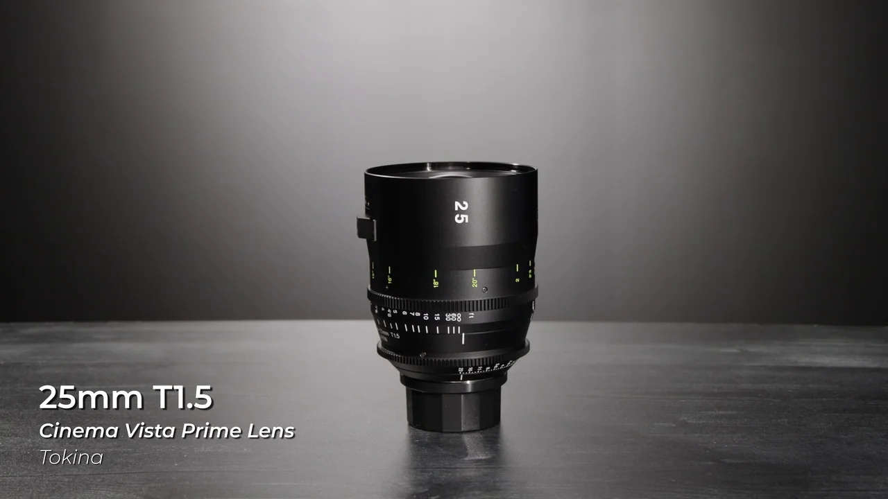 Tokina 25mm T1.5 Cinema Vista Prime Lens KPC-3005PL B&H Photo