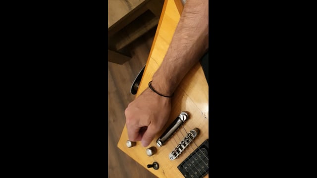 Guitar tapping test