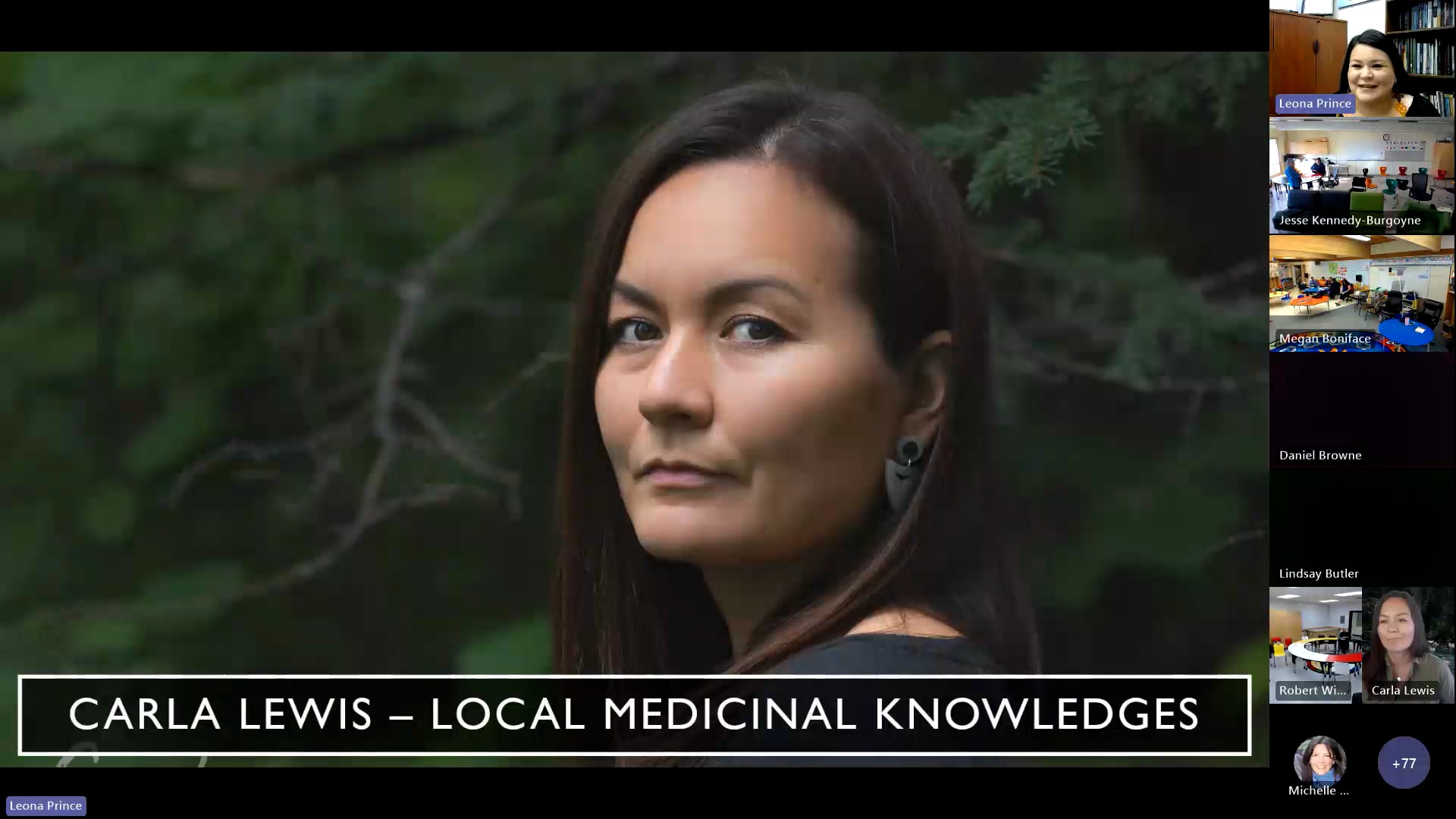5th Annual Indigenous Ed Conference: Carla Lewis - Indigenous Land Knowledge