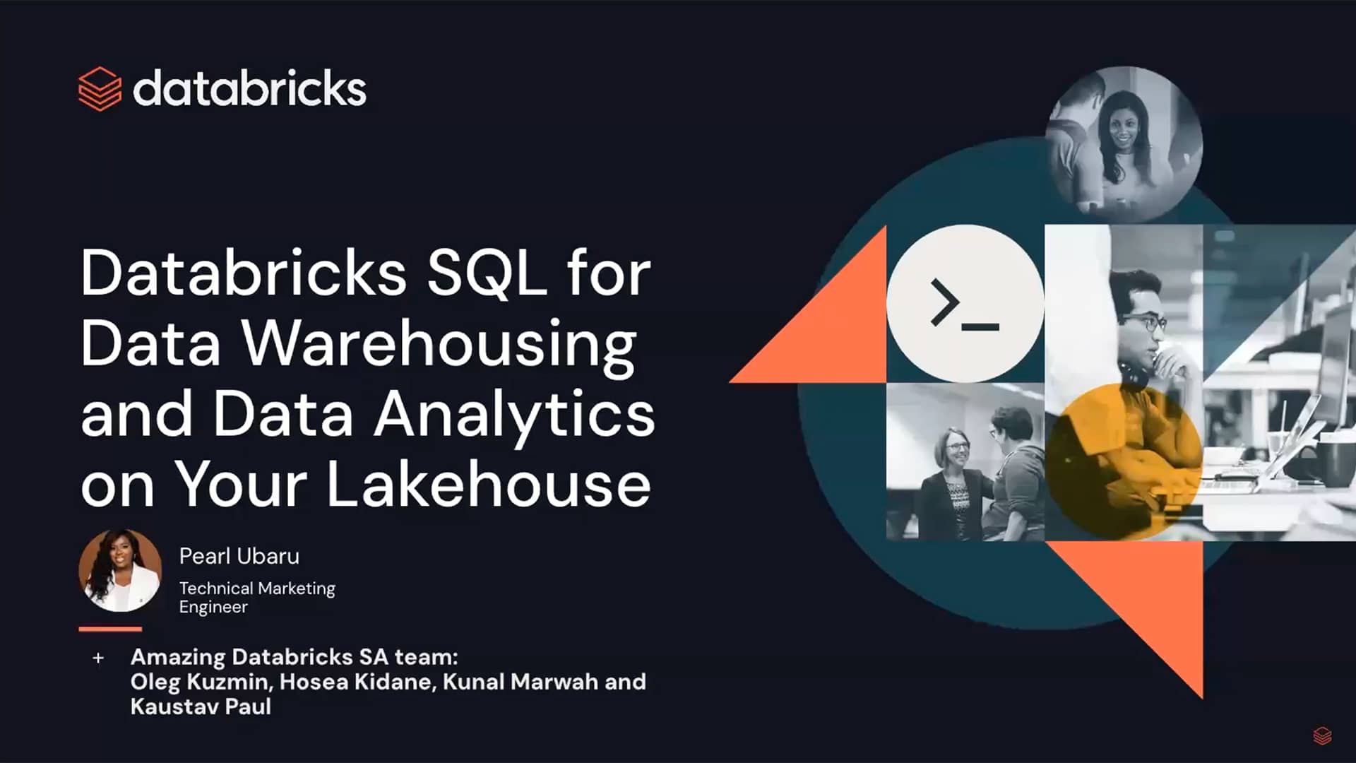 Databricks SQL for Data Warehousing and Data Analytics on Your ...