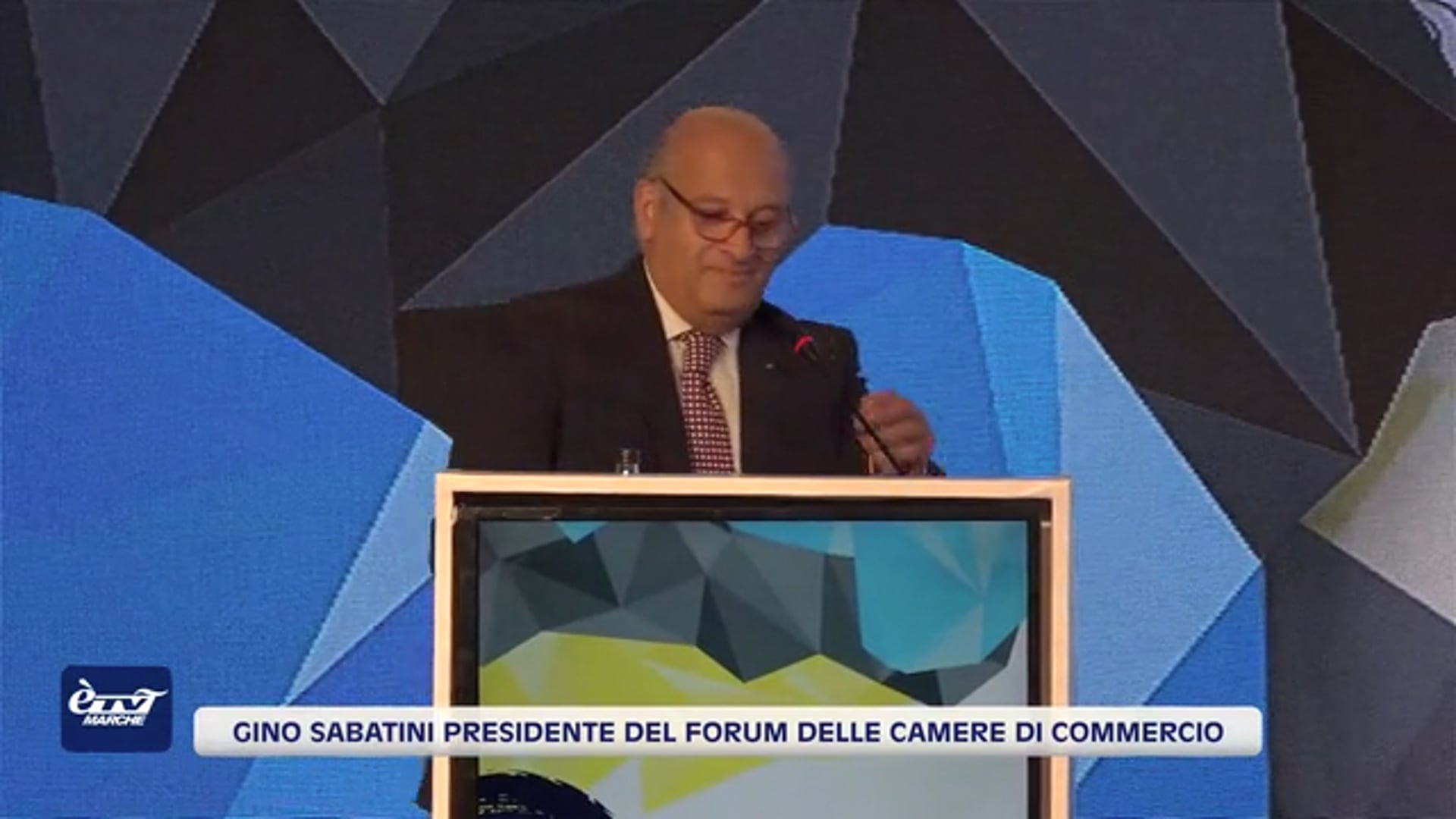 Gino Sabatini presidente del Forum delle Camere di Commercio - VIDEO