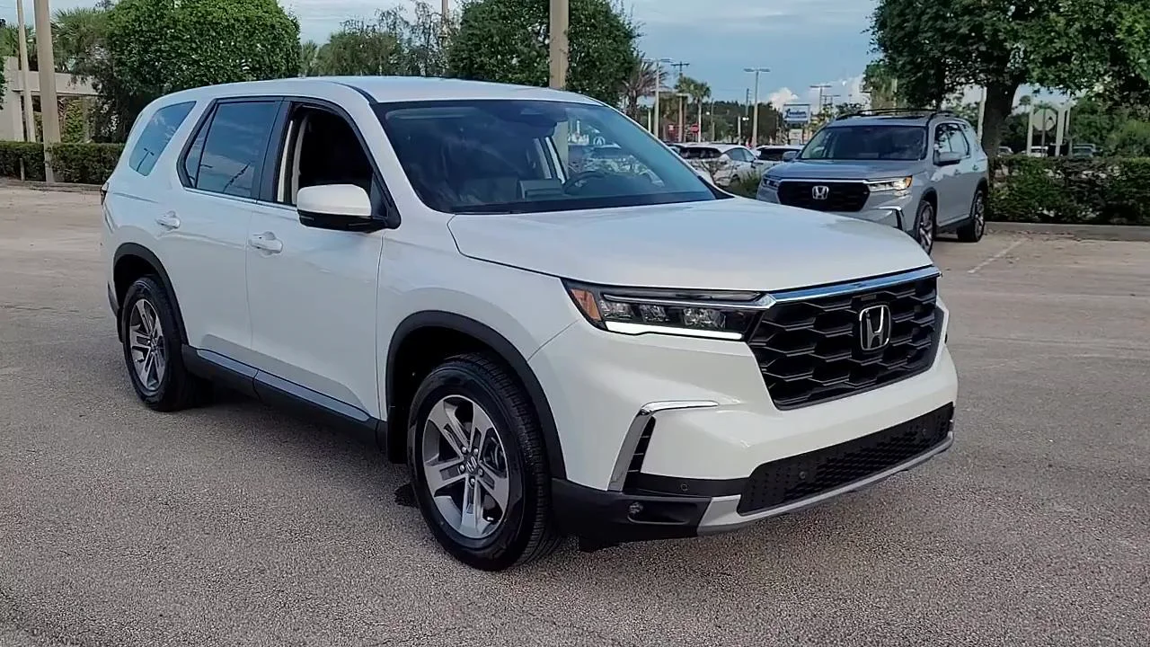 New 2024 Honda Pilot Ex-l 7 Passenger At Coggin Honda Ft. Pierce (new 