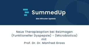 Neue Therapieoption bei Reizmagen (Funktioneller Dyspepsie)