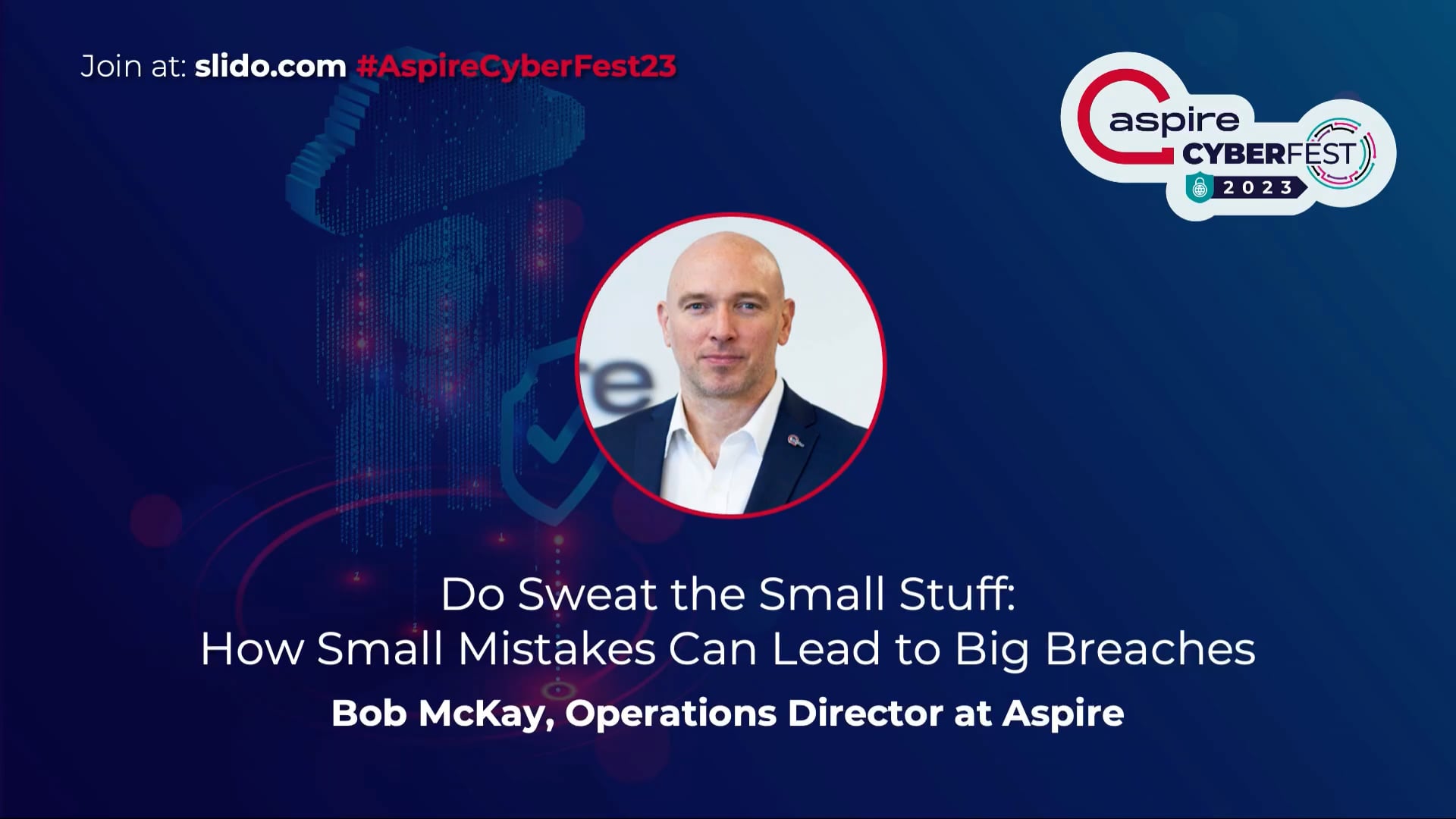 Aspire CyberFest - Bob McKay video thumbnail