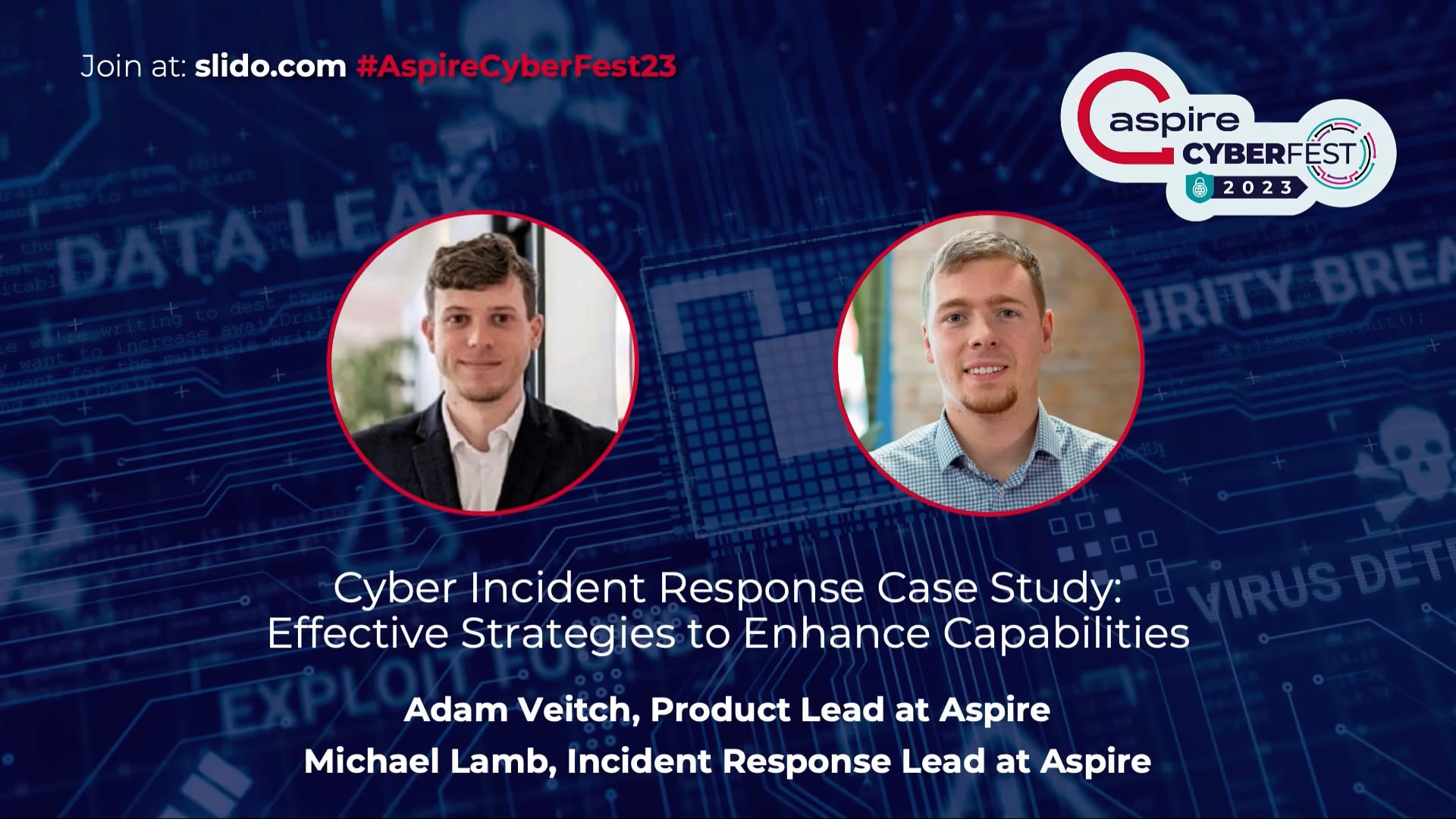 Aspire CyberFest - Adam Veitch Michael Lamb video thumbnail