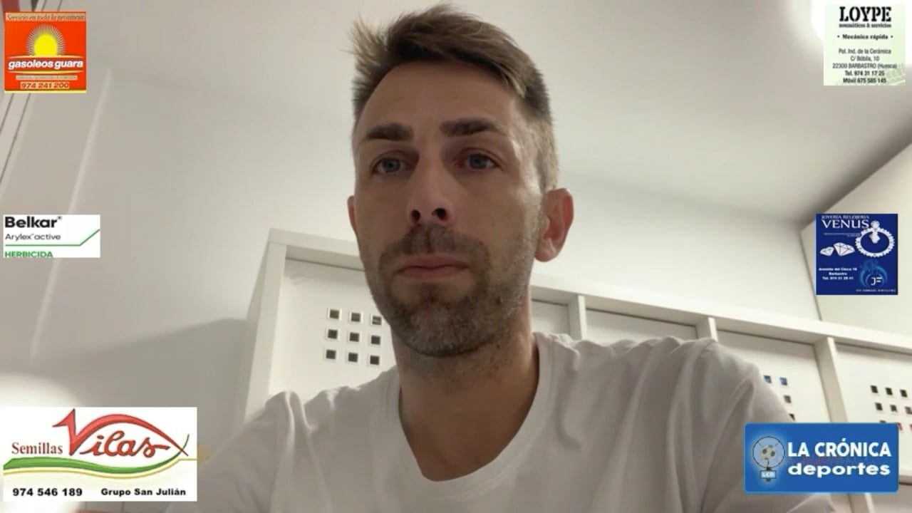 JOSÉ CARLOS GALLEGO (Entrenador Almudevar) AD Almudévar 0-1 CF Illueca / Jor. 5 - Tercera Rfef