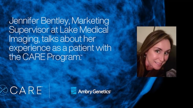 CARE Patient Experience with Jennifer Bentley, Lake Medical Imaging