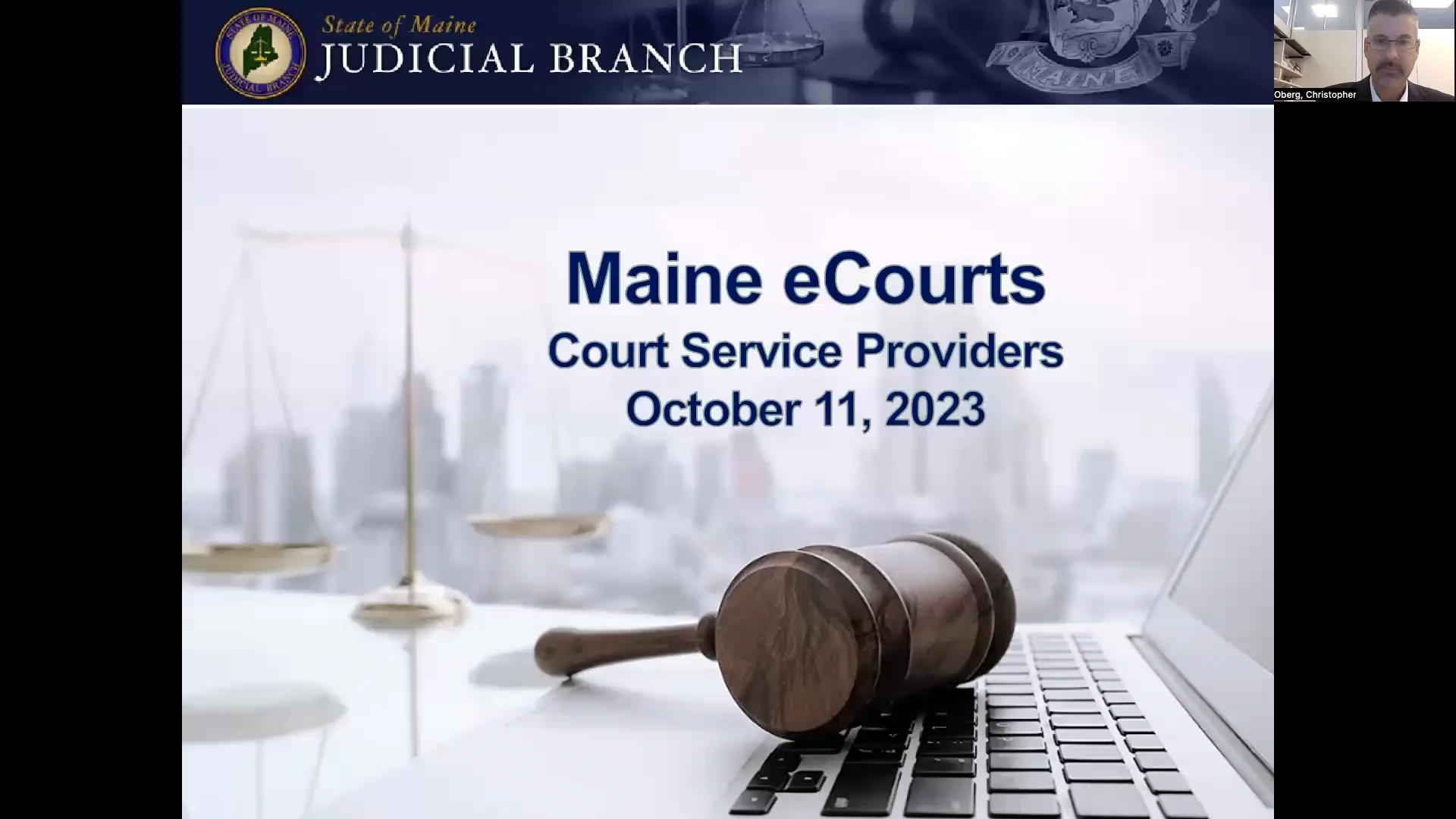 Maine eCourts for Court Service Providers on Vimeo