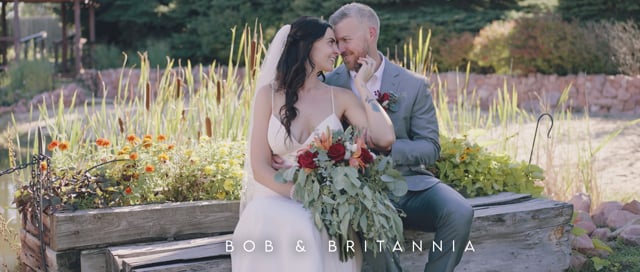 Bob & Britannia || Hillside Vineyard Wedding Highlight Video