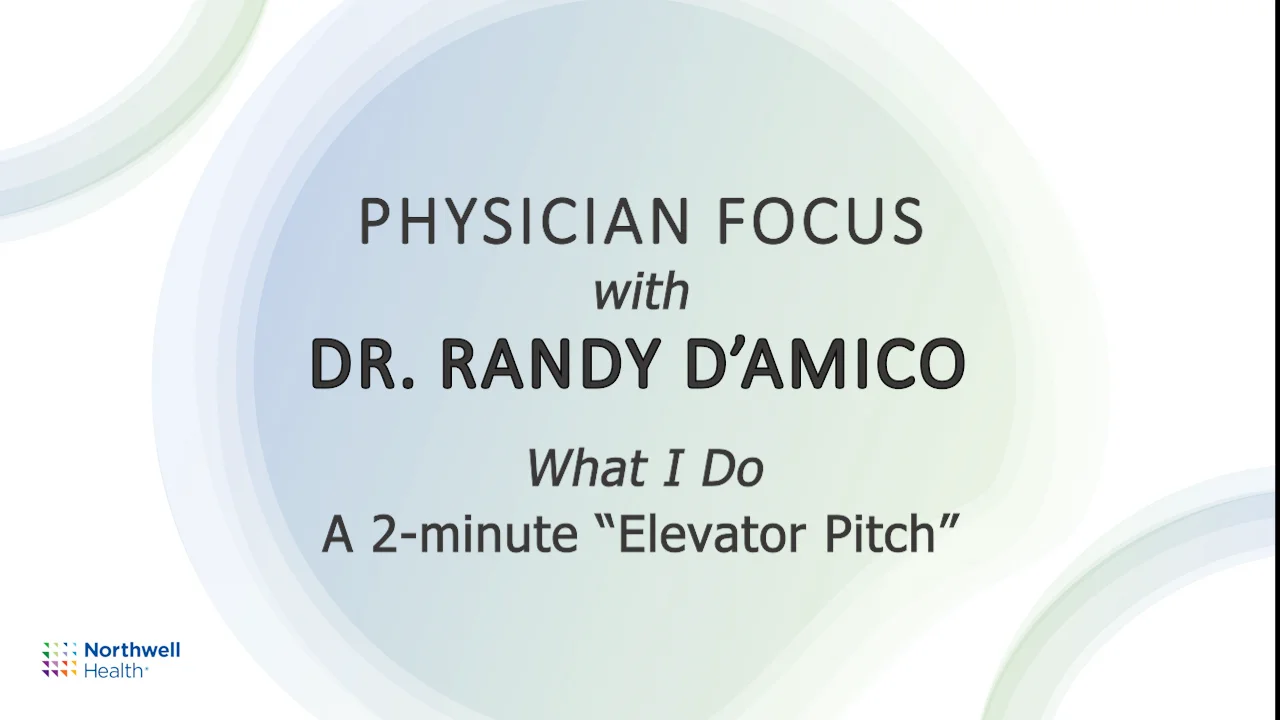 NEUROSURGERY: Dr. Randy D'Amico May '23 on Vimeo