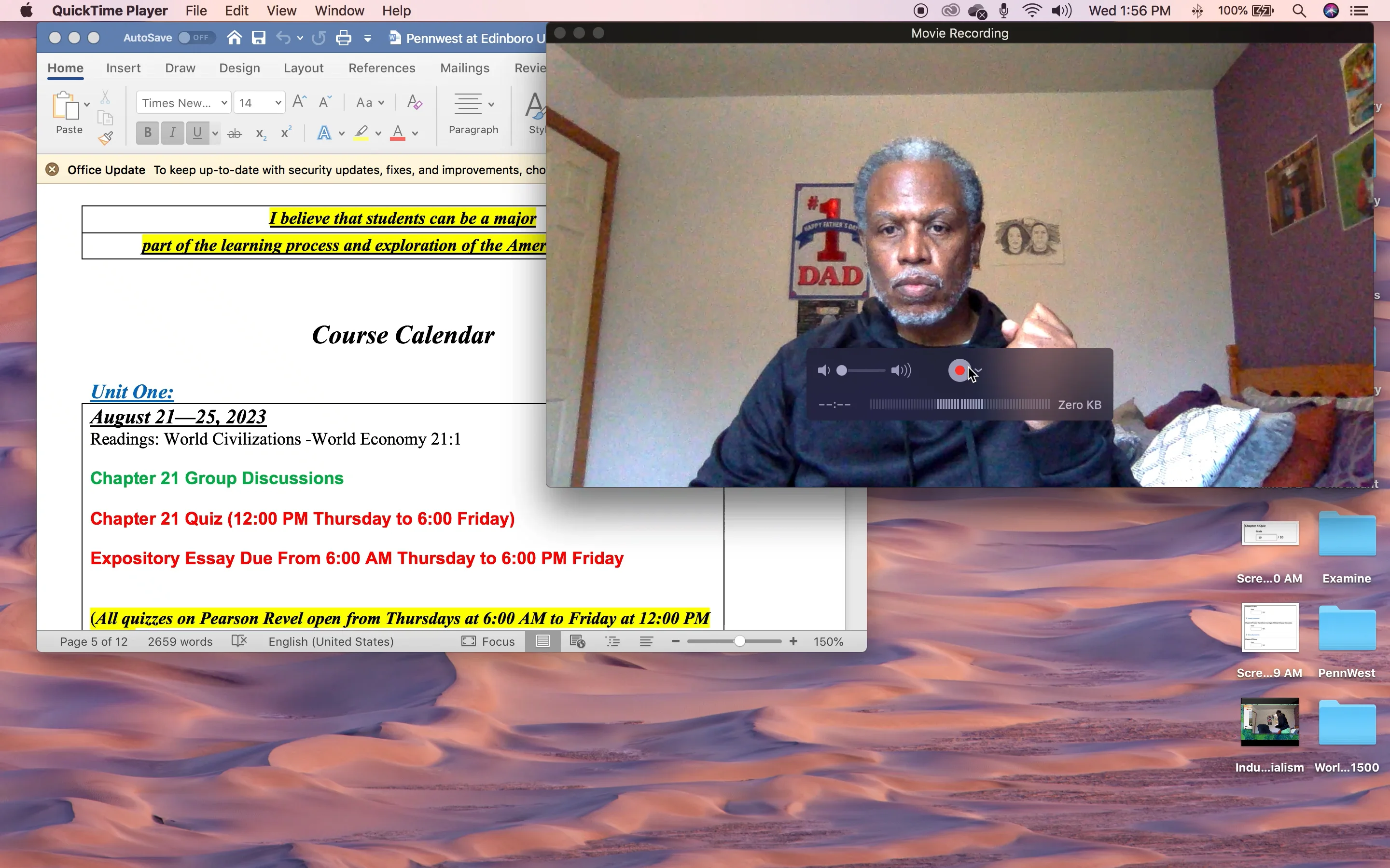 Lecture I on Vimeo