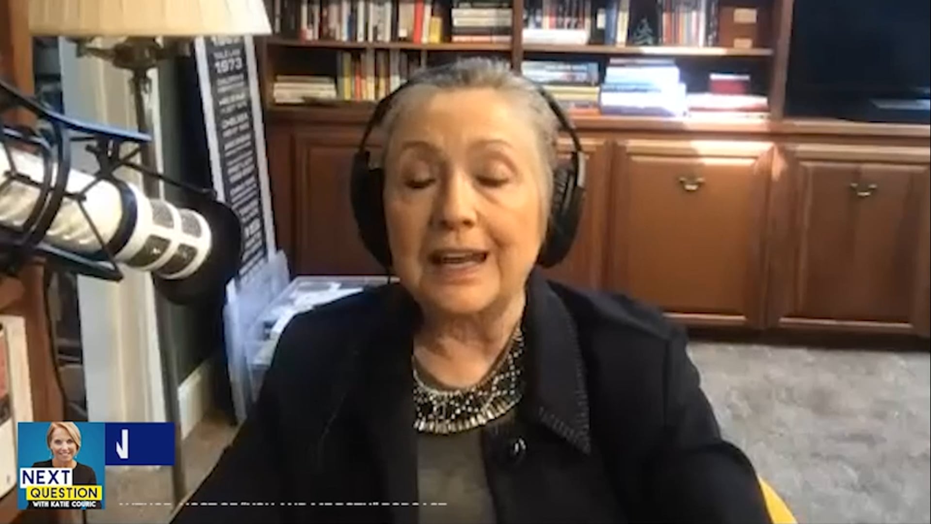 "Next Question" Katie Couric Media - Clinton Highlights