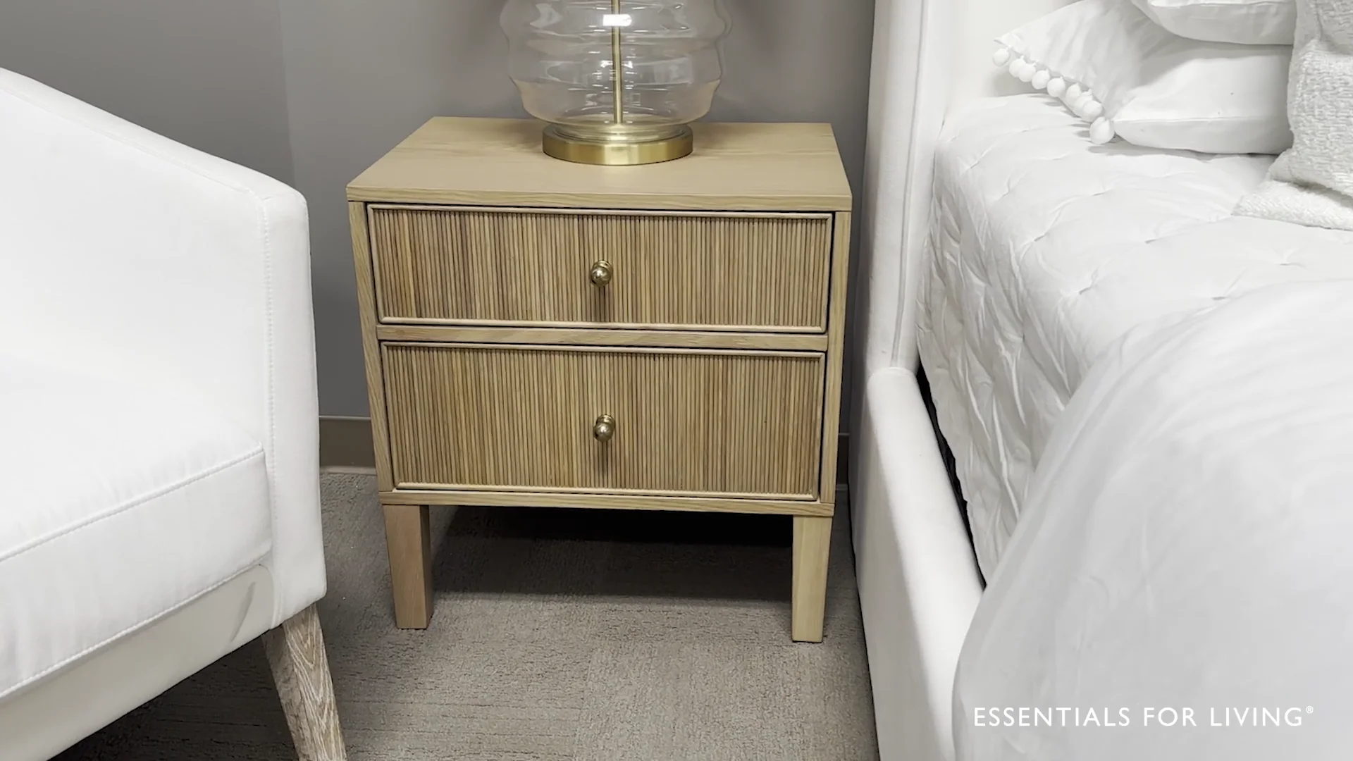 Highland 2-Drawer Nightstand | Essentials For Living