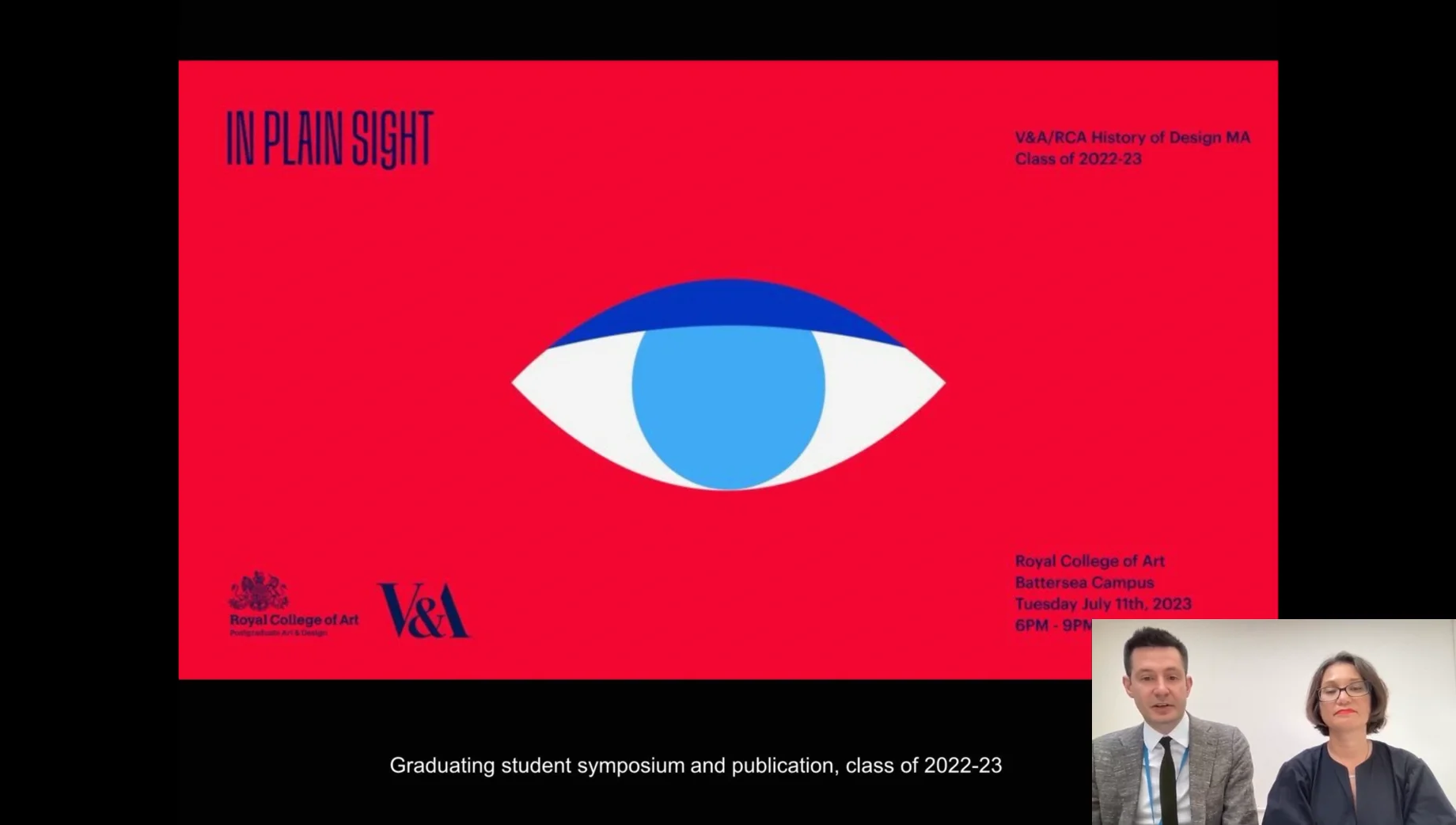 V&A/RCA History of Design MA Open Days October 2023 on Vimeo